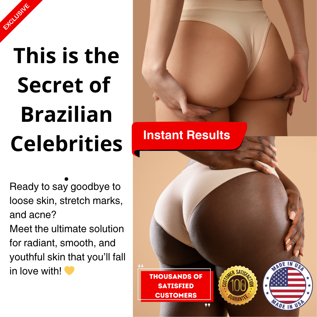 BumBum Cream – Firming & Lifting Body Cream for Cellulite and Stretch Marks – With Natural Brazilian Extracts – 8oz – Smooth, Hydrate & Tighten Skin – All Skin Types
