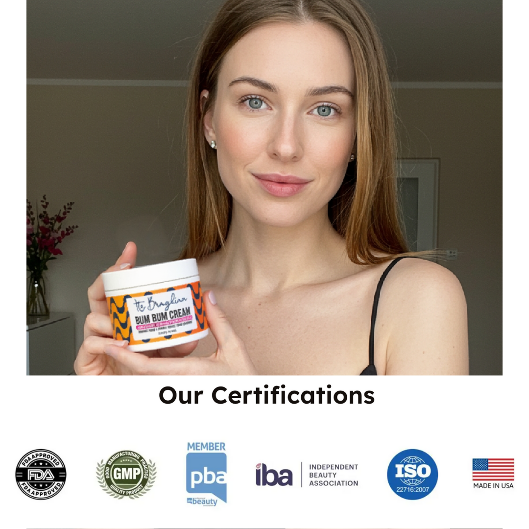 BumBum Cream – Firming & Lifting Body Cream for Cellulite and Stretch Marks – With Natural Brazilian Extracts – 8oz – Smooth, Hydrate & Tighten Skin – All Skin Types