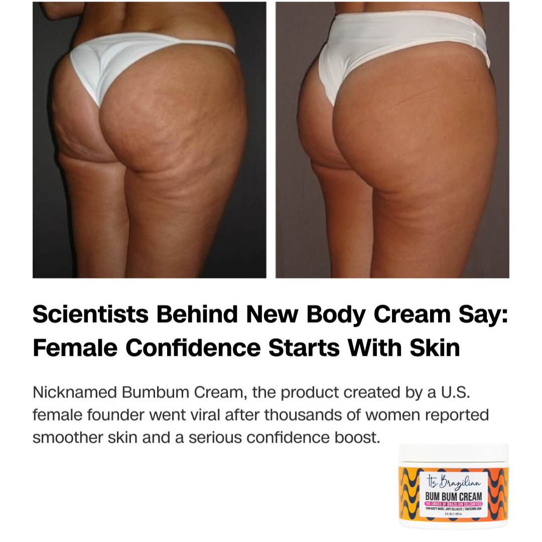BumBum Cream – Firming & Lifting Body Cream for Cellulite and Stretch Marks – With Natural Brazilian Extracts – 8oz – Smooth, Hydrate & Tighten Skin – All Skin Types
